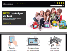 Tablet Screenshot of eurocase.com.ar