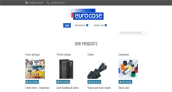Desktop Screenshot of eurocase.be